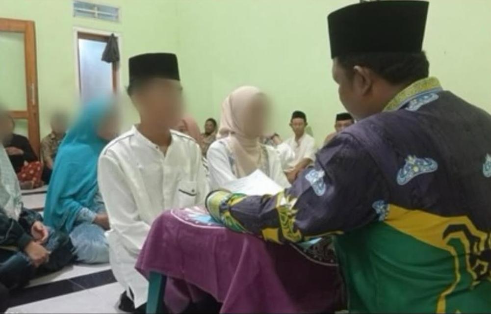 Terciduk Sedang Berhubungan Badan, Sejoli Pelajar di Lampung Dinikahkan