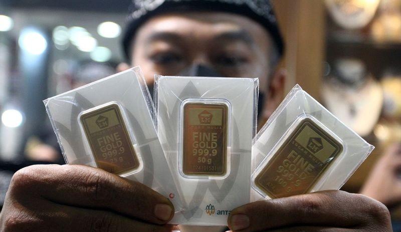Naik Rp41 Ribu Sepekan, Harga Emas Hari Ini Tembus Rp1,7 Juta per Gram