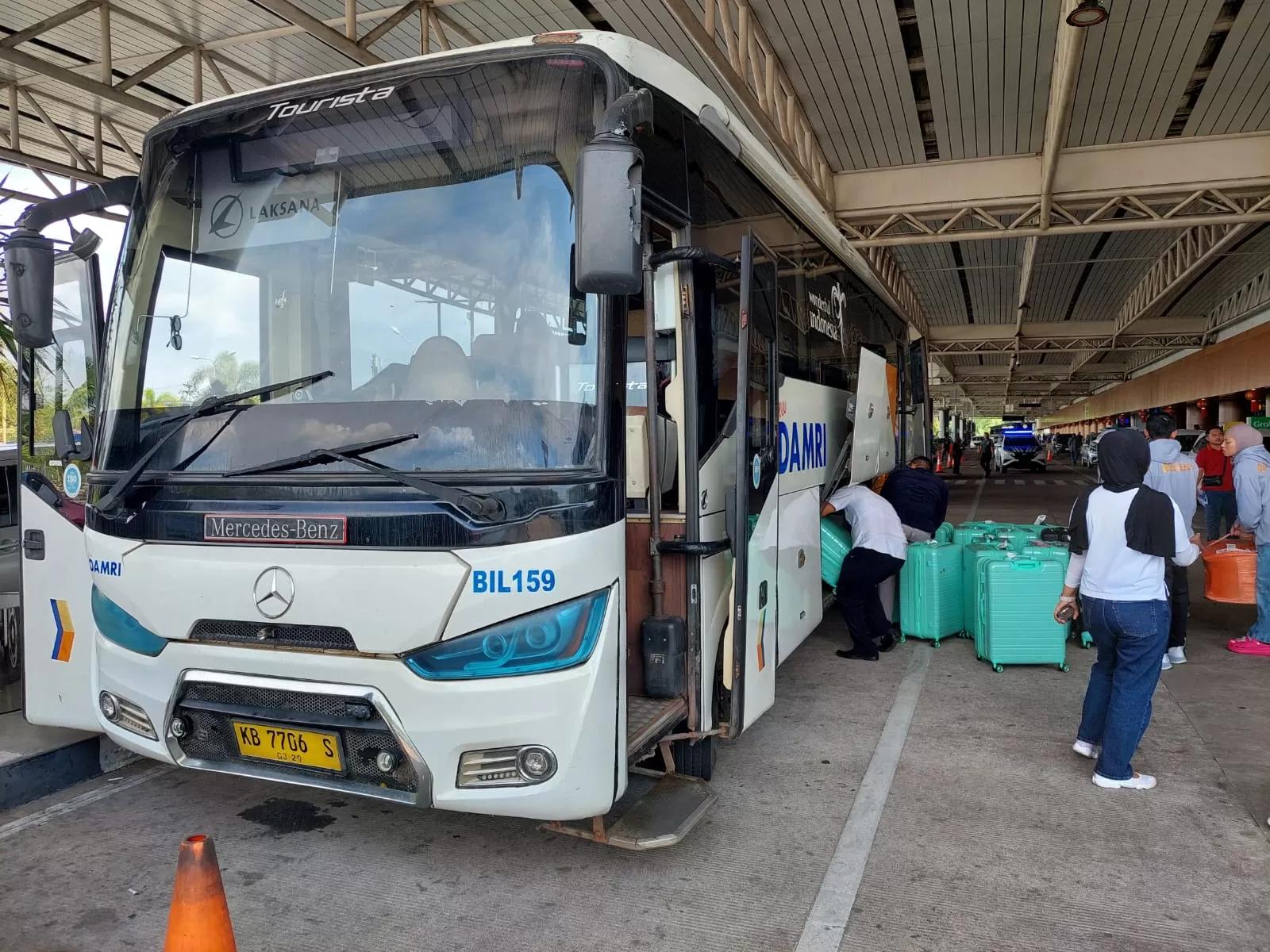 Damri Dukung Mobilisasi Kegiatan Proliga Volleyball 2025 Pekan ke-6 Seri Pontianak