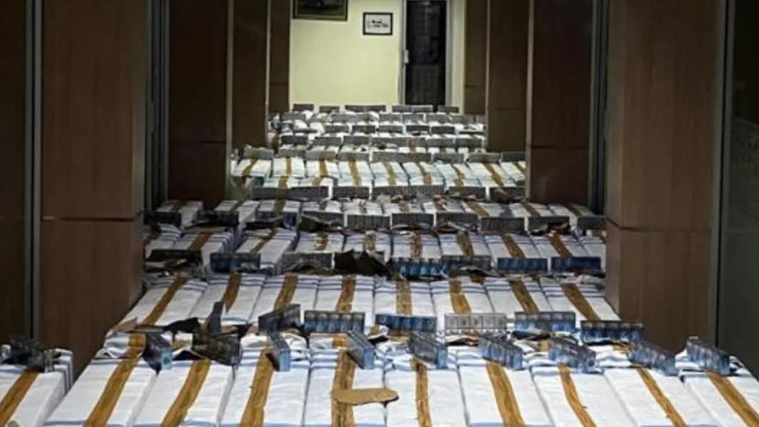 Bea Cukai dan Denpom Lampung Sita 3,69 Juta Batang Rokok Ilegal Senilai Rp5,4 M