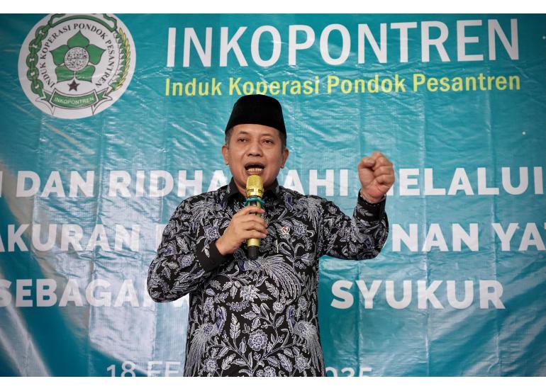 Wamenkop Ajak Inkopontren Besarkan Ponpes dan Badan Usaha Lewat Koperasi
