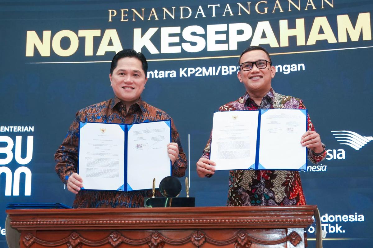 KP2MI dan Kementerian BUMN Sepakati MoU Pemberdayaan, Pelindungan PMI