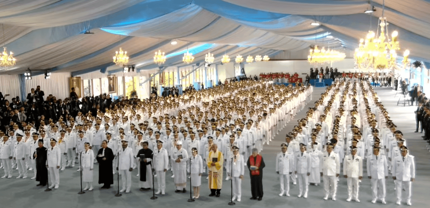 Presiden Prabowo Resmi Lantik 961 Kepala Daerah di Indonesia