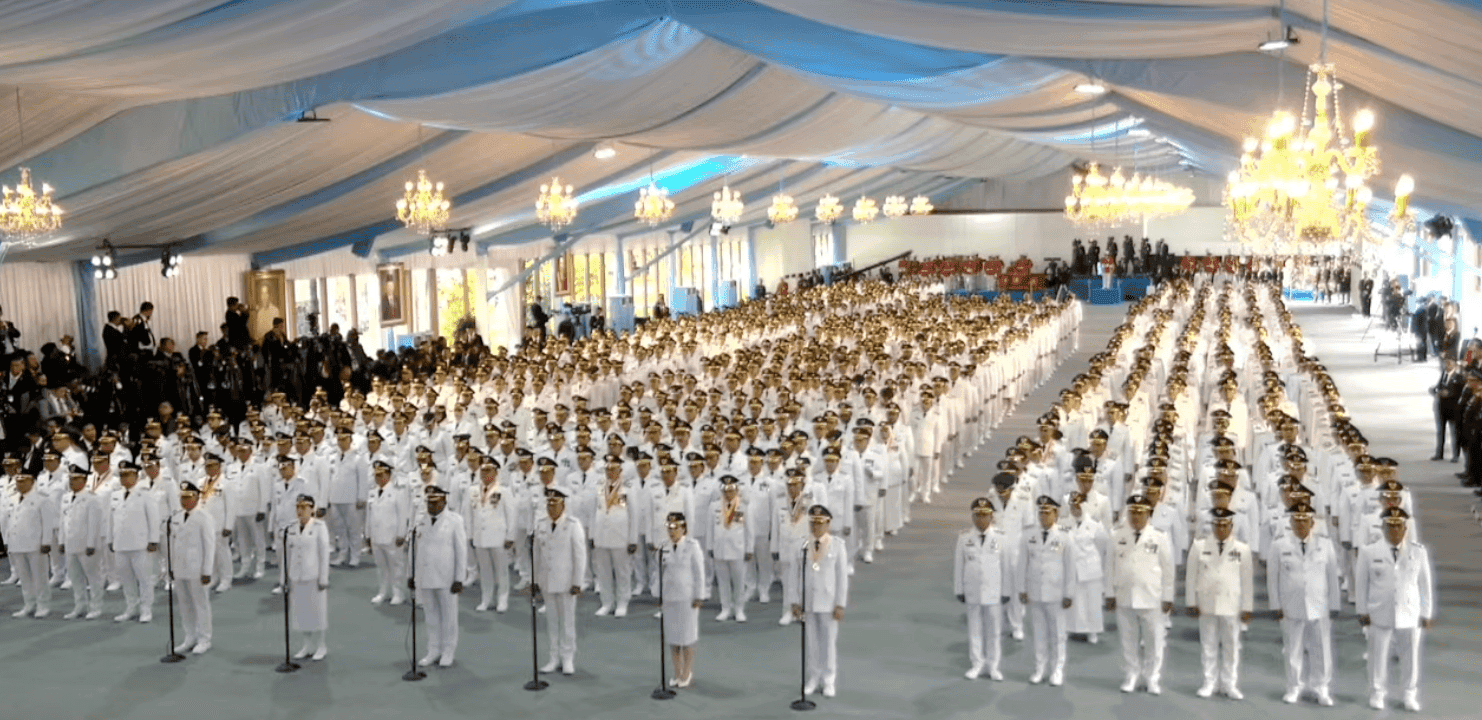 Presiden Prabowo Lantik Pramono-Rano jadi Gubernur dan Wagub Jakarta