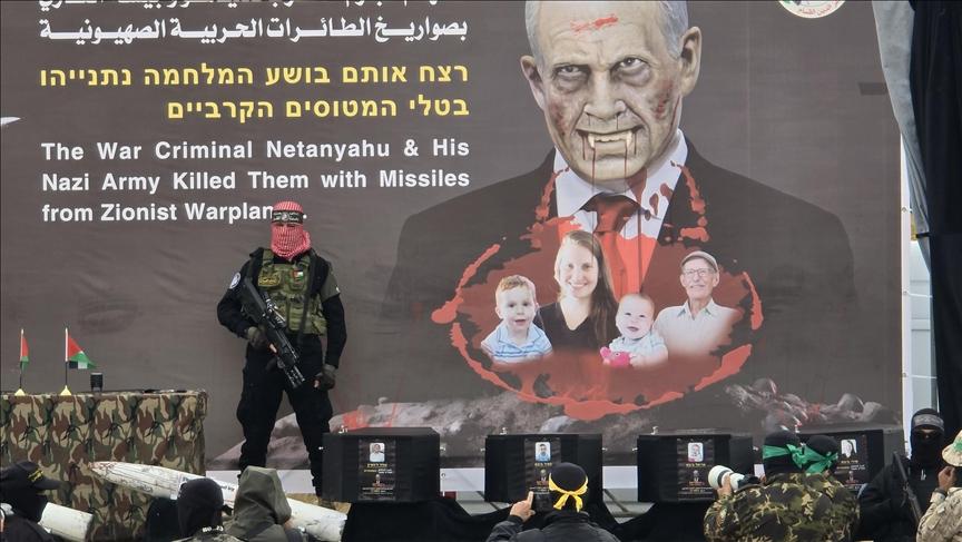 Hamas Serahkan Jasad Empat Sandera Israel ke Palang Merah