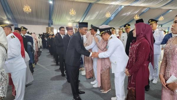 Hadiri Pelantikan Kepala Daerah, Menteri PU Ajak Perkuat Koordinasi Pembangunan Infrastruktur