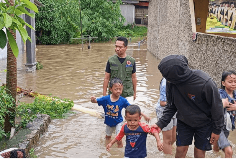 4 Kecamatan di Lampung Selatan Terendam Banjir