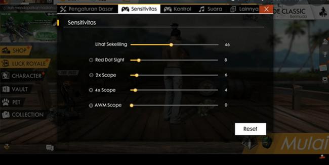 Pengaturan Sensitivitas Free Fire Auto Headshot 2025 di Semua Perangkat