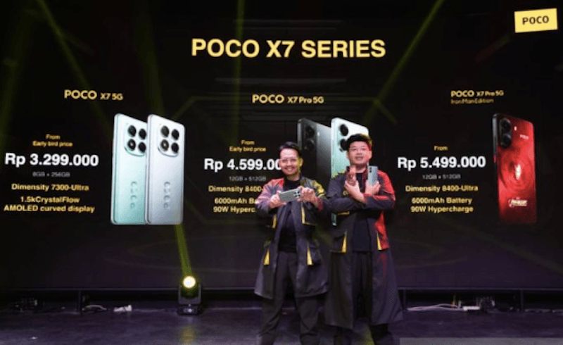 Ini Spesifikasi Poco Seri X7 dan X7 Pro 5G
