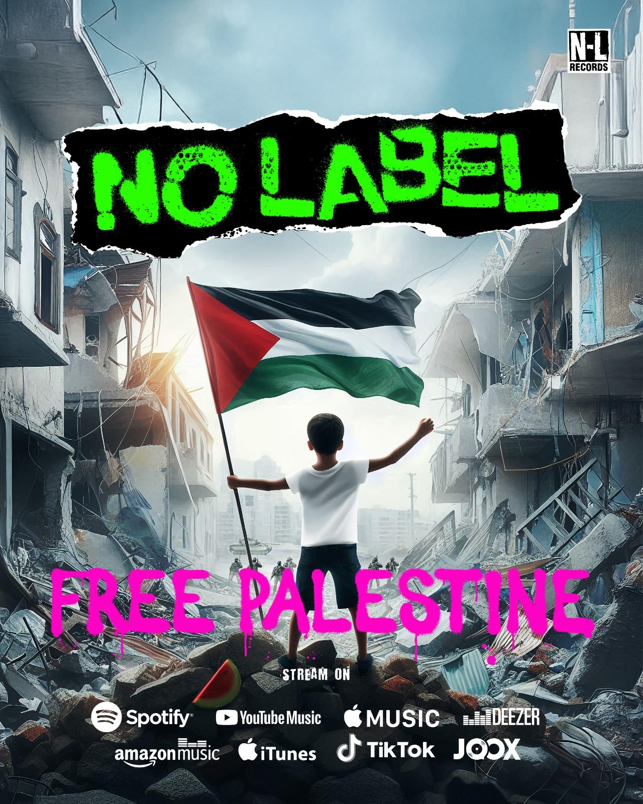 No Label Ajak Masyarakat Peduli Palestina Lewat Single "Free Pelestine"