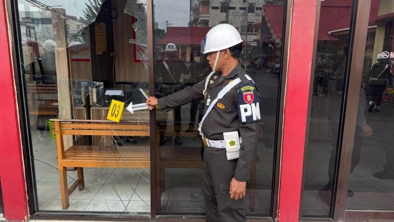 20 Oknum TNI Diperiksan Denpom Buntut Perusakan Polres Tarakan