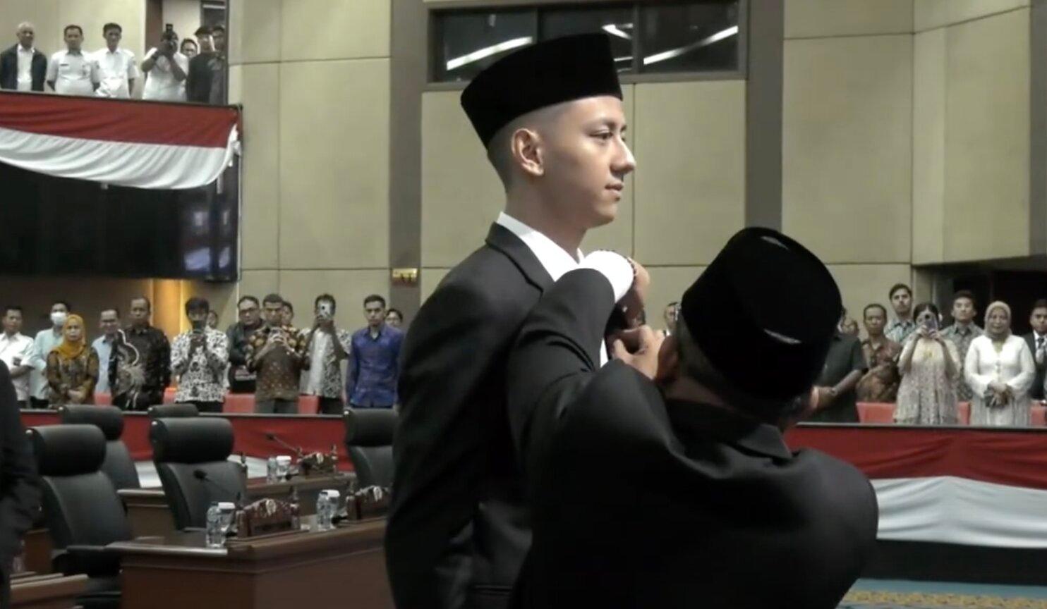 Andika Wisnuadji Resmi Gantikan Misan Samsuri di DPRD Jakarta