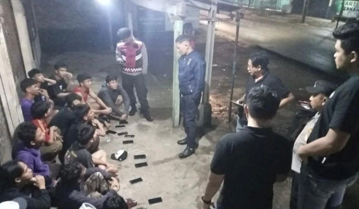 Polisi Bubarkan Balap Liar di Flyover Serua Tangsel, 15 Remaja Diamankan