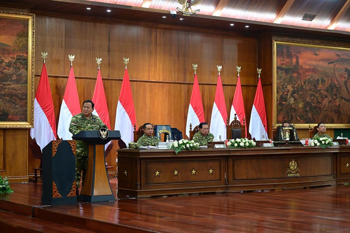 Momen Hangat Presiden Prabowo di Akmil Magelang