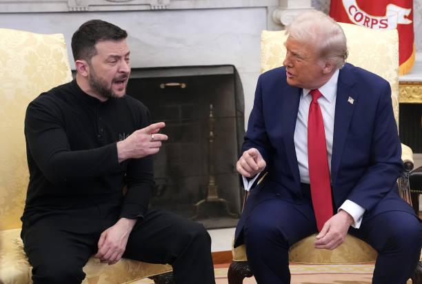Debat Panas Trump-Zelenskyy di Gedung Putih Bahas Konflik Ukraina-Rusia