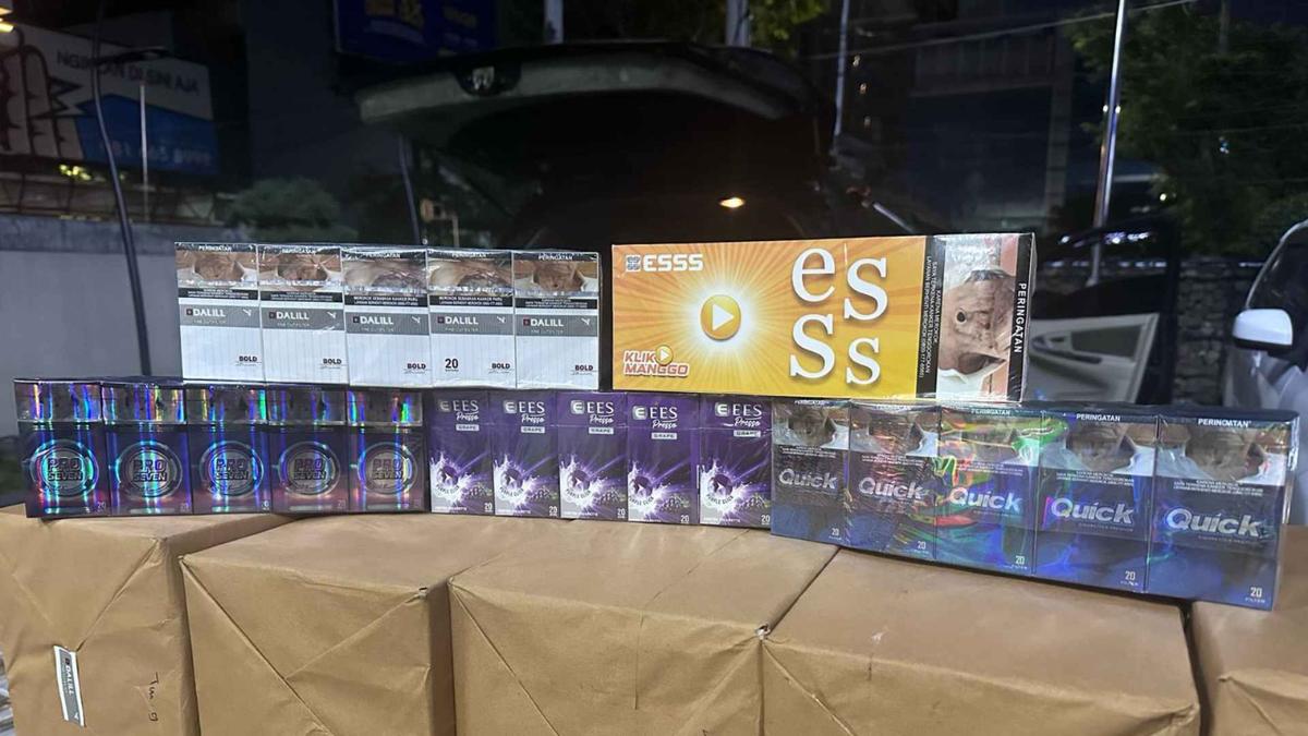 Bea Cukai Gagalkan Pengiriman Ratusan Ribu Batang Rokok Ilegal di Jalur Semarang – Kendal