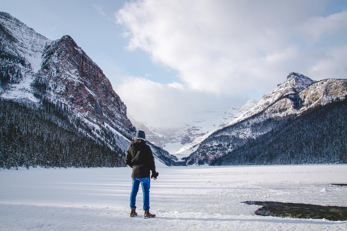 Keindahan Musim Dingin di Banff National Park yang Mempesona