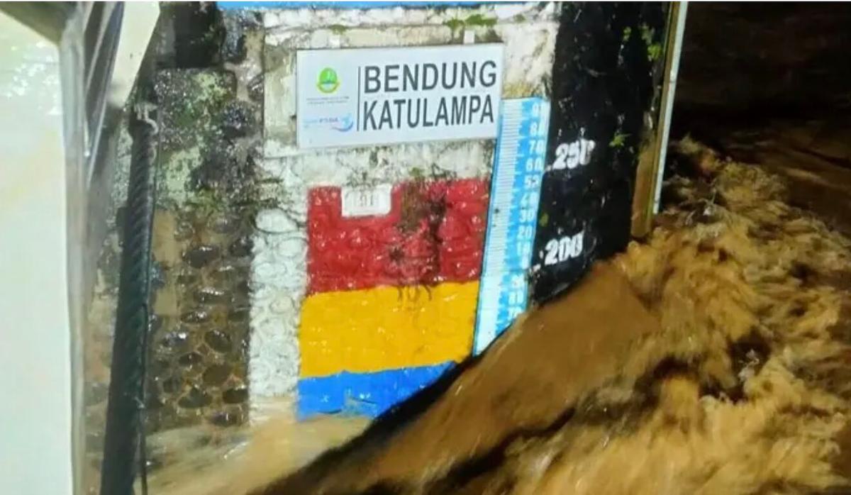 Bendungan Katulampa Bogor  Siaga 4 Siang Ini, Ketinggian Air 50 Cm