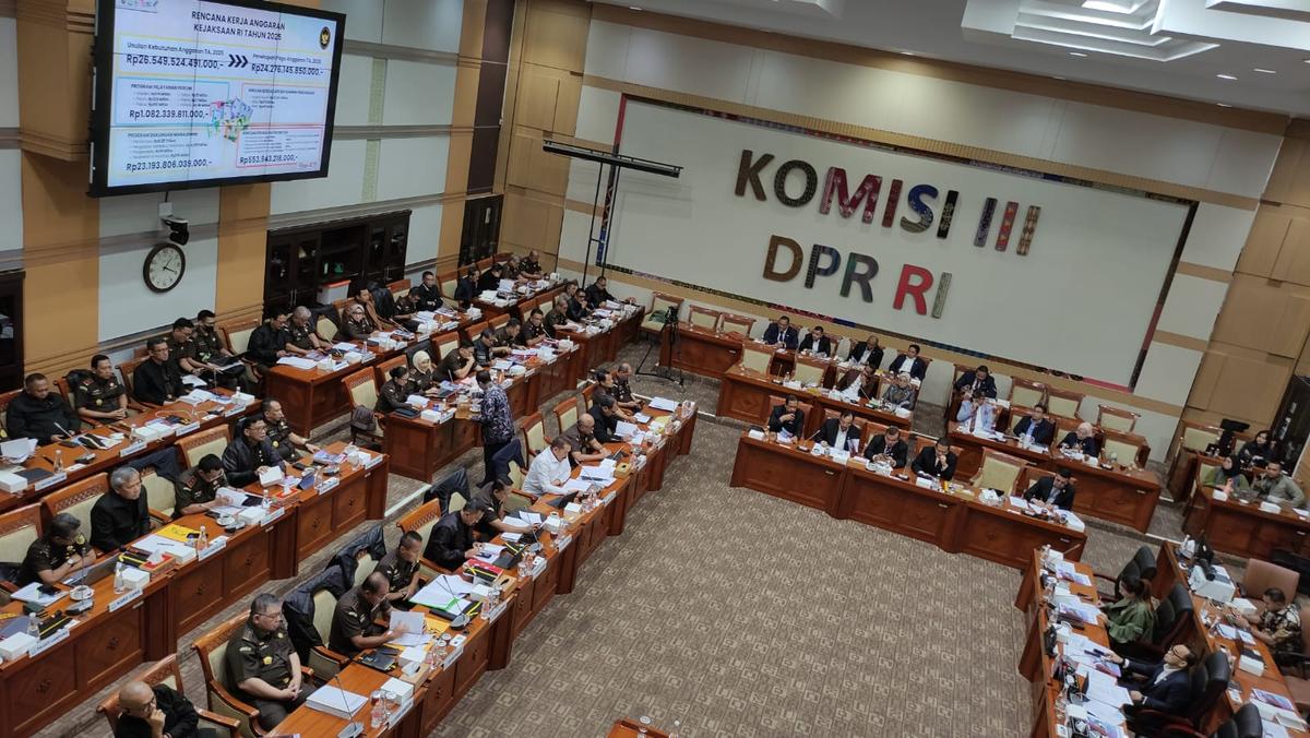 Komisi III DPR Gelar Rapat Tertutup Bersama Jampidsus Perihal Kasus Korupsi