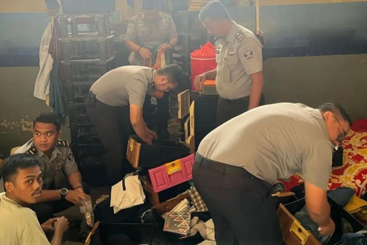 Lapas Salemba Sidak Hunian dan Tes Urine Napi Cegah Gangguan Keamanan