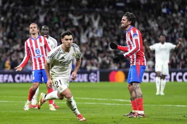 Hasil Liga Champions: Brahim Diaz Bawa Real Madrid Kalahkan Atletico 2-1
