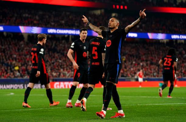 10 Pemain Barcelona Berhasil Kalahkan Benfica 1-0