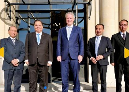 Pertemuan Bilateral Dengan Sekjen OECD, Menko Airlangga Paparkan Perkembangan Aksesi Indonesia