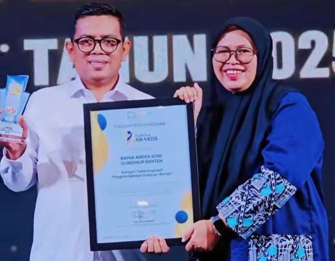 Andra Soni Sabet Gelar Tokoh Inspiratif di Ekbispar Award 2025