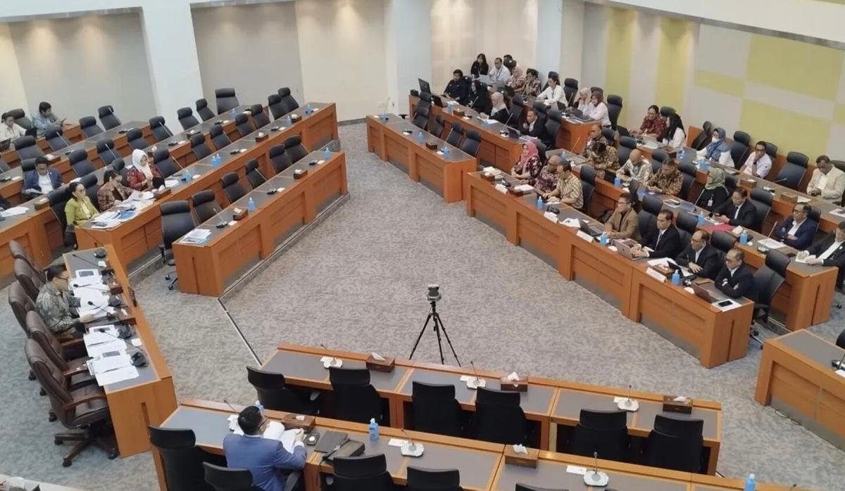 Komisi I DPR Gelar Rapat Pembahasan RUU Penyiaran Bersama Komdigi hingga ANTARA