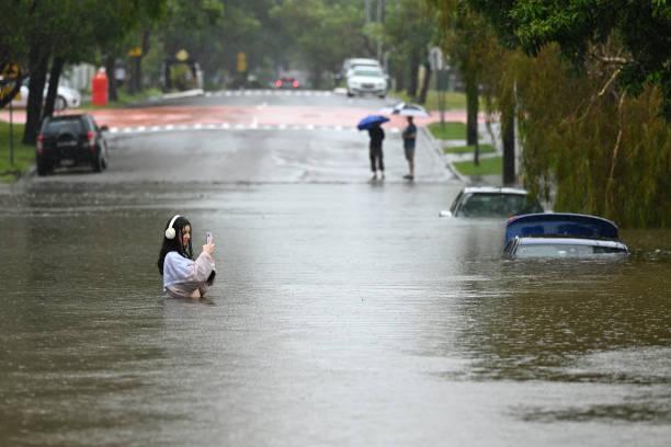 Siklon Alfred Picu Banjir Bandang di Australia, 210 Ribu Rumah Tanpa Aliran Listrik