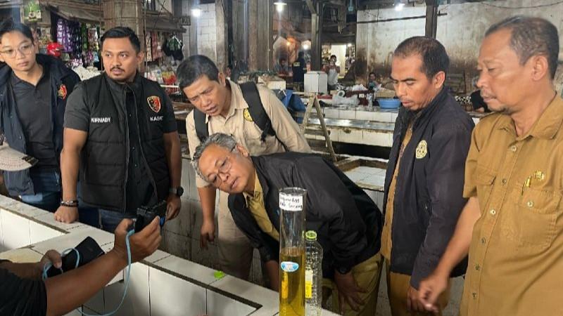 MinyaKita 1L isi 780 Mililiter Ditemukan di Pasar Ciruas Serang