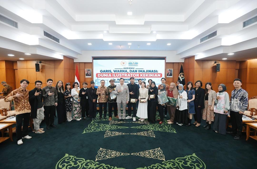 Dukung Ilustrator Kejar Market Dunia, Ibas: Perlu Perhatian, Pengembangan dan Perlindungan untuk Para Seniman Indonesia
