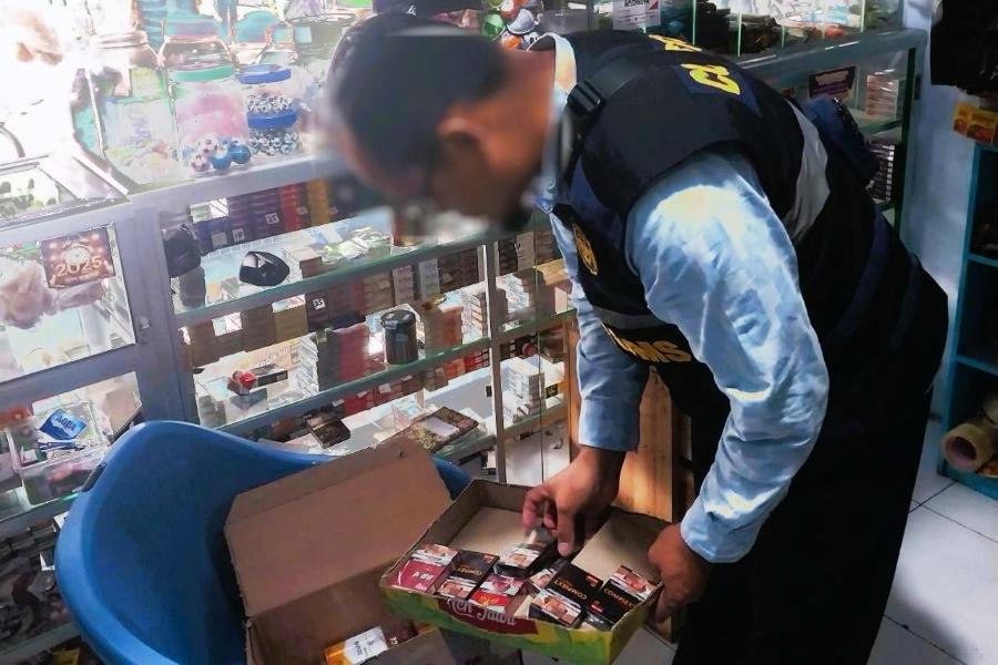 Bea Cukai Tegal Bongkar Peredaran Ribuan Rokok Ilegal