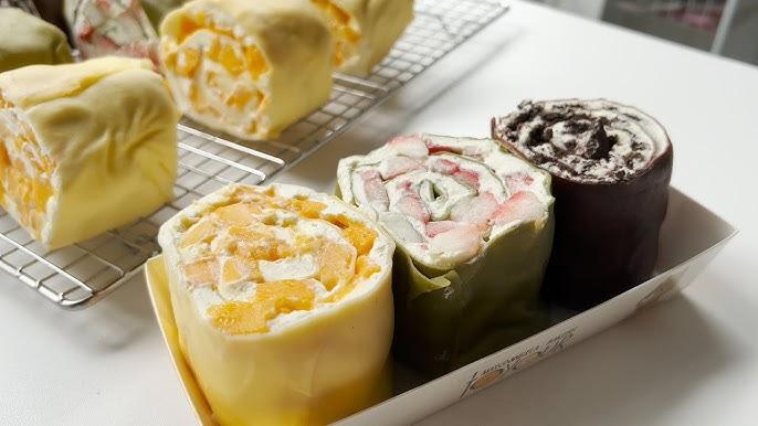 Cara Membuat Crepe Roll Cake yang Lembut dan Lezat