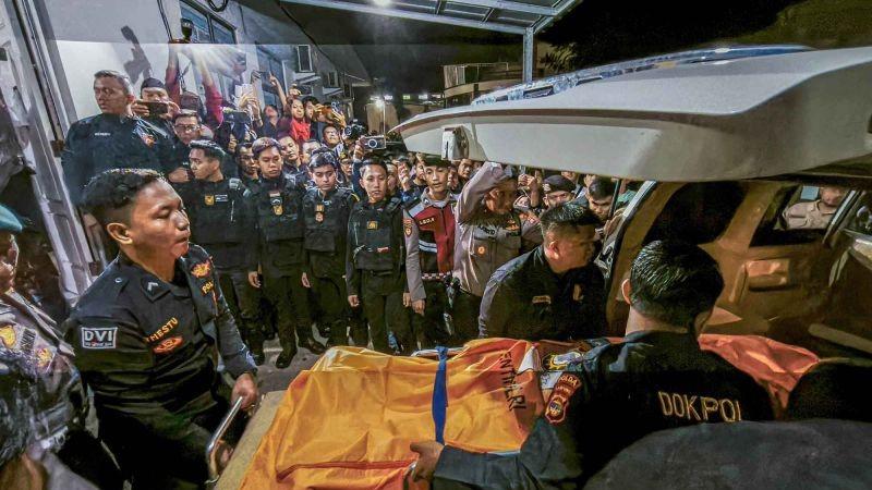 Polda Lampung Paparkan Hasil Autopsi 3 Polisi yang Gugur Saat Penggerebekan Judi Sabung Ayam