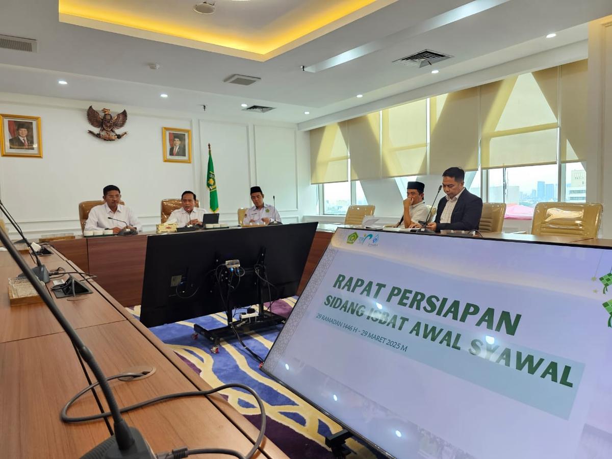 Sidang Isbat Penetapan Idul Fitri 1446 H Digelar 29 Maret 2025