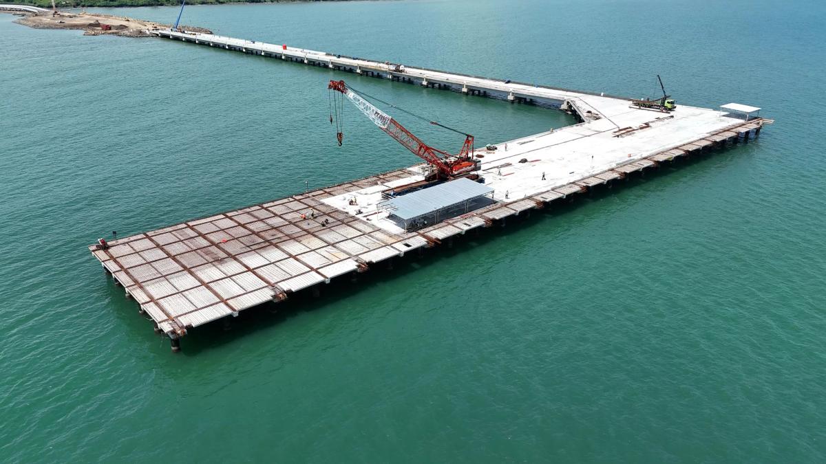 Brantas Abipraya Percepat Pembangunan Terminal Multipurpose Batang, Siap Dukung Efisiensi Logistik