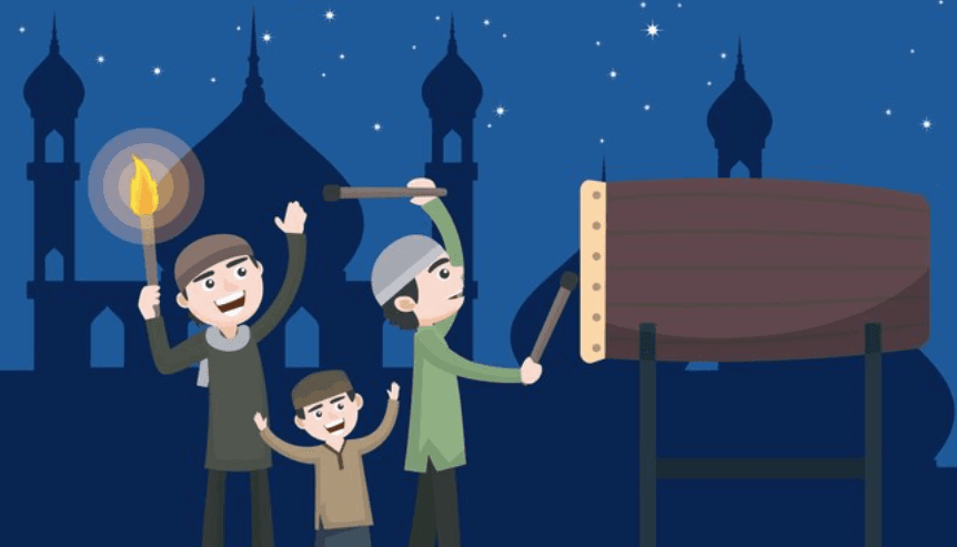 Tradisi Berkeliling Membangunkan Sahur di Bulan Ramadan, Apa Kata Ulama?