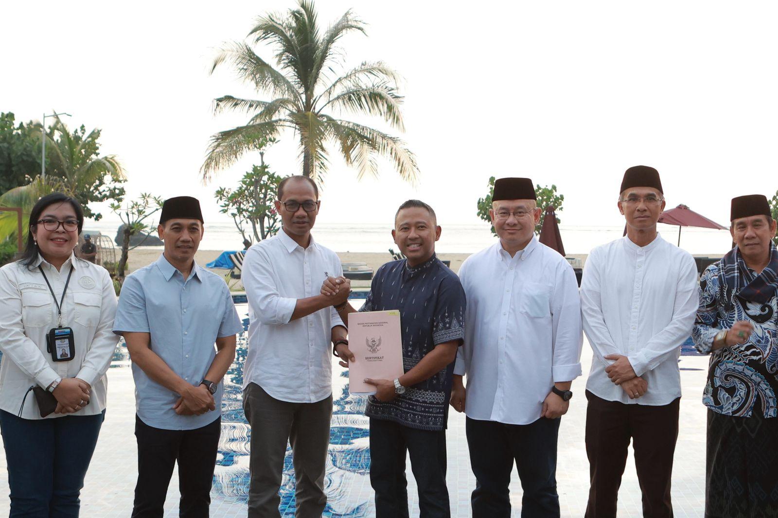 ITDC Terima 12 Sertifikat HPL, Percepat Infrastruktur KEK Mandalika
