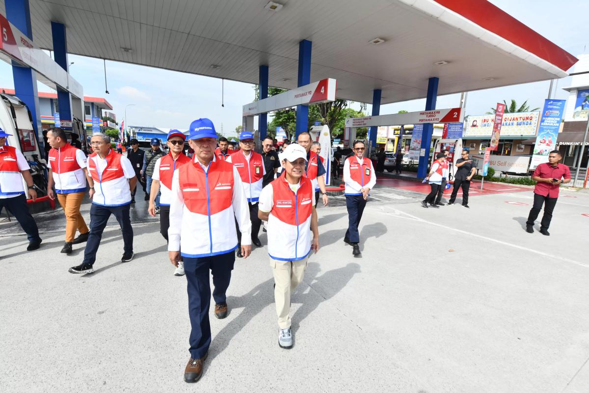 Pertamina Cek Kesiapan Satgas Rafi di Tol Jakarta-Cikampek hingga Kilang Balongan