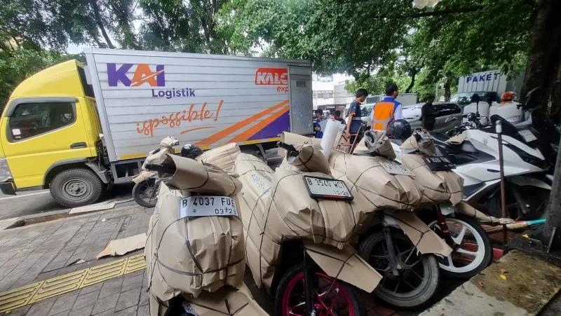 KAI Logistik Berikan Diskon 25 Persen Pengiriman Motor di Lebaran 2025