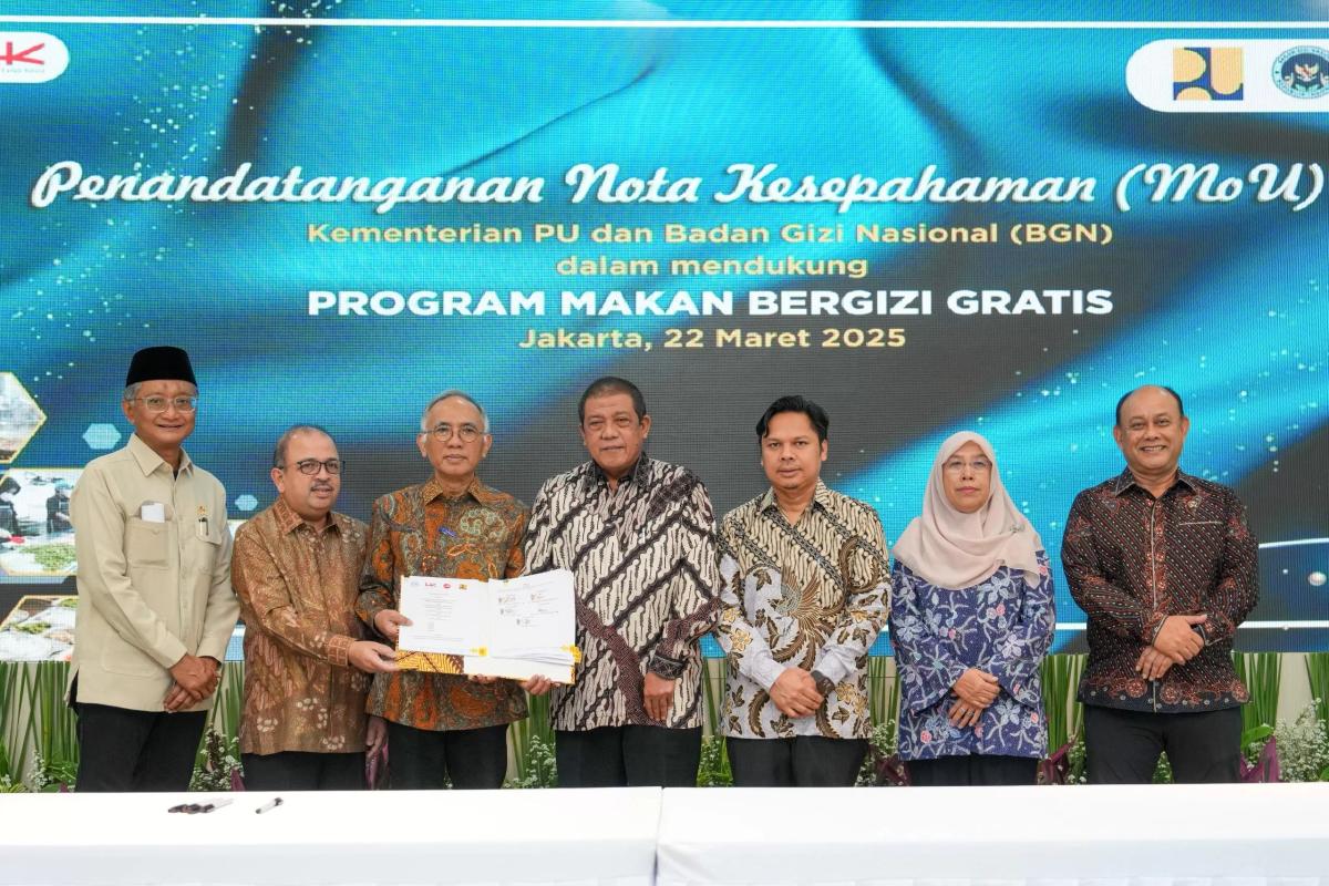Hutama Karya Gandeng Kementerian PU dan BGN, Bangun Dapur Umum MBG di Jambi