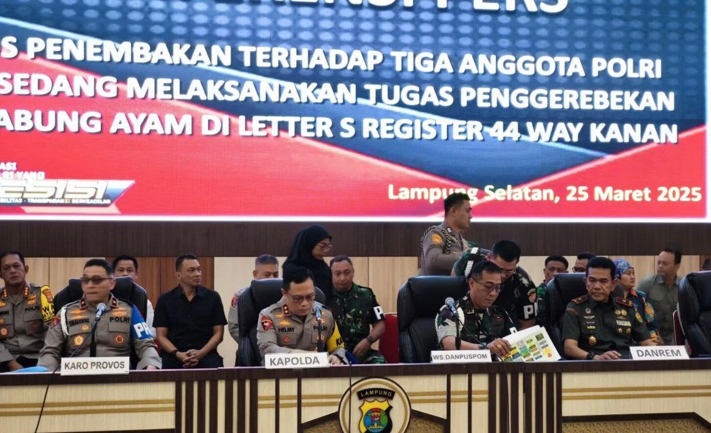 1 Anggota Brimob Polda Sumsel jadi Tersangka Judi Sabung Ayam di Lampung