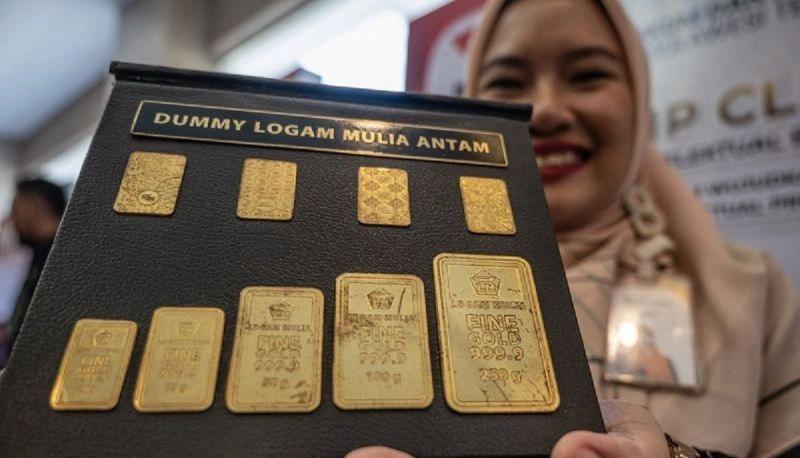 Berhari-hari Merangsek Naik, Harga Emas Hari Ini Melandai Rp6.000 per Gram