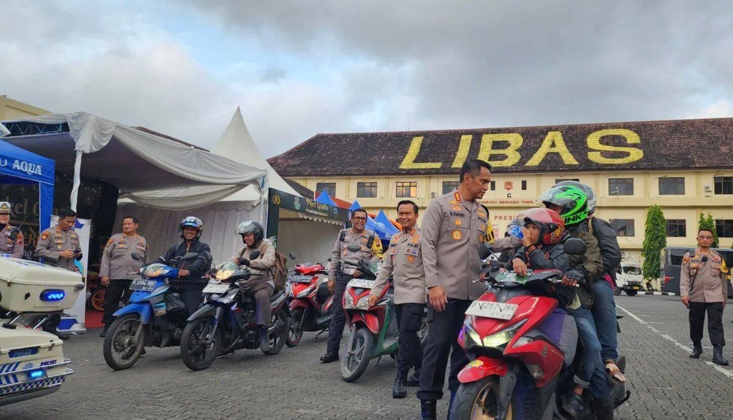 Program Valet and Ride Polda Jateng Berjalan, 21 Motor Pemudik Tiba di Semarang