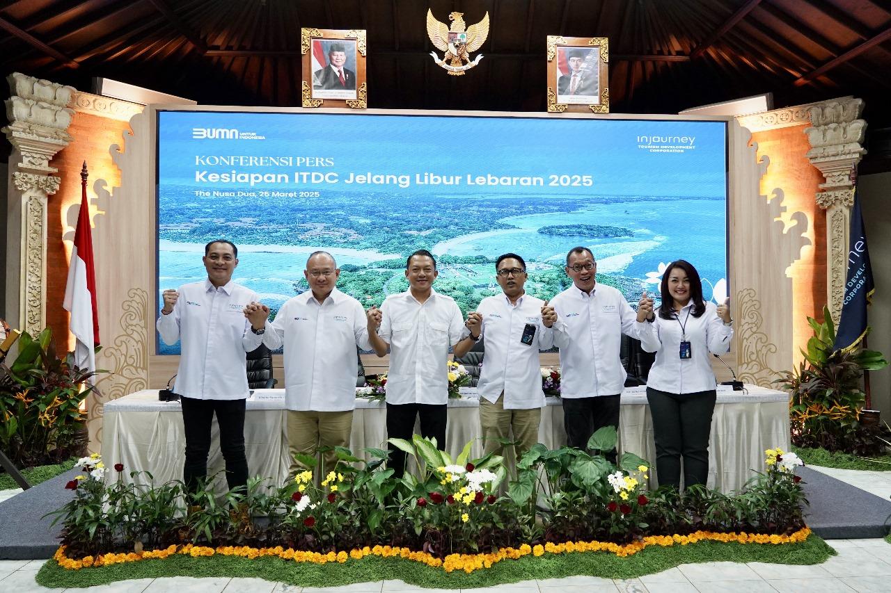 Tiga Destinasi Unggulan ITDC Siap Sambut Wisatawan Lebaran 2025