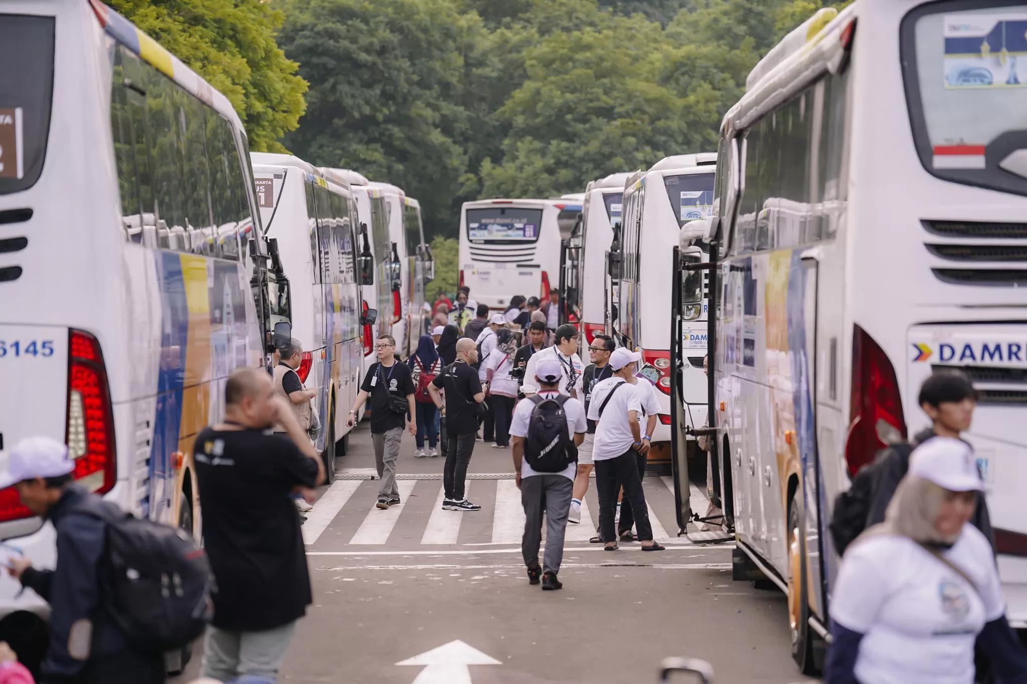 Damri Berhasil Berangkatkan 5 Ribu Peserta Mudik Gratis Pertamina