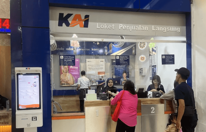 Stasiun Gambir Catat Penjualan 277 Ribu Tiket Selama Periode Angkutan Lebaran