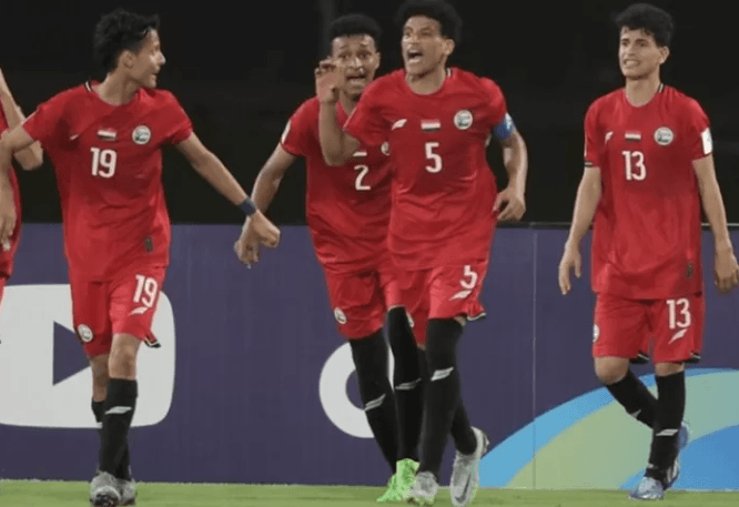 Timnas Yaman U-17 Cetak Gol Melalui Tendangan Penalti