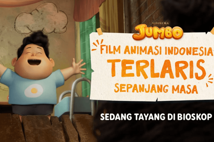 Film Animasi Indonesia "Jumbo" Berhasil Mencatatkan Prestasi Dengan Meraih Satu Juta Penonton Hanya Dalam Tujuh Hari